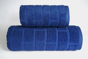 GRENO Osuška Brick 70x140 modrá