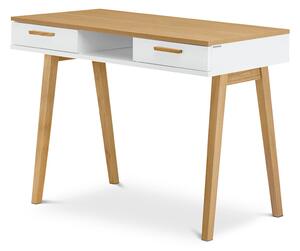 Drevko Skandinávský psací stůl Frisk - bílý