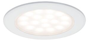 P 99921 LED nábytkové vestavné svítidlo kruhové 2ks sada 2x2,5W bílá mat 999.21 - PAULMANN