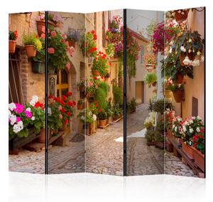 Artgeist Paraván - The Alley in Spello (Italy) II [Room Dividers] Velikosti (šířkaxvýška): 225x172