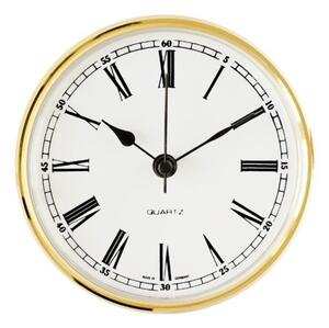 MPM Vestavné hodiny 85 mm - zlaté, římské číslice 550/3306-01 E22.4772.003103