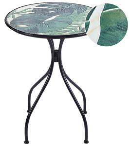 Bistro stolek COZZANA 60 cm 60 cm Kov Černá