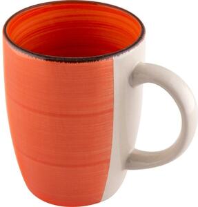 Lamart LT9105 keramický hrnek Happy, 260 ml, oranžová