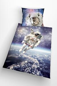 Glamonde 3D povlečení Astronaut se zipem 140×200 cm