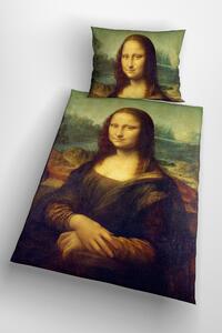 Glamonde 3D povlečení Mona Lisa se zipem 140×200 cm