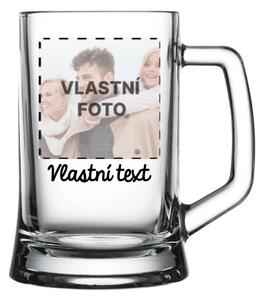 Personalizovaná pivní sklenice s fotografií