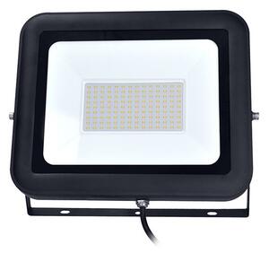 SOLIGHT LED reflektor PRO 100W/230V/5000K/8500Lm/120°/IP65, černý