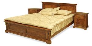 IBA Luxusní manželská postel VALERIA (90, 160, 180 cm) Typ: Třešeň, Šířka postele: 90 cm, Design čela: Čalouněné
