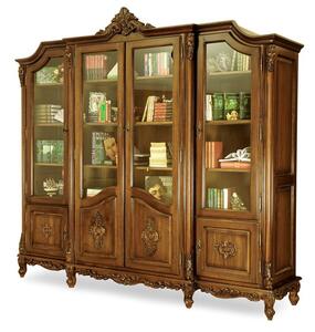 IBA Dřevěná knihovna Royal Typ: Ořech, Počet dveří: 3 dveřová