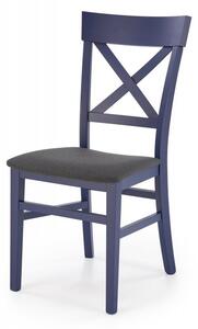 Židle TUTTI (Tmavě modrá / Šedá)