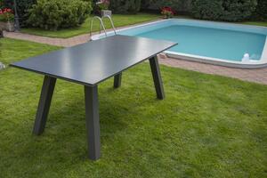 Nünning nábytek Zahradní hliníkový stůl California šedý - AKCE