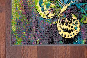 Dětský koberec Agnella Funky Top Fru grafitový Rozměr: 80x120 cm