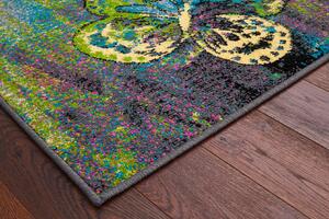 Dětský koberec Agnella Funky Top Fru grafitový Rozměr: 100x170 cm
