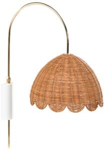 Nástěnná lampa VALUKKAI Ratan Přírodní