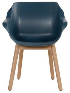 Sophie studio - jídelní židle Hartman s teakovou podnoží Sophie - barva židle: night green