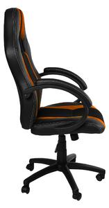 Aga Herní židle MR2060 Černo - Oranžové