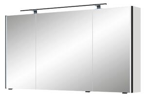 ZRCADLOVÁ SKŘÍŇKA, bílá, 133,2/70,3/17,0 cm Sadena - Koupelnové série