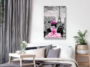 Obraz - Barva Paříže - růžová 60x90