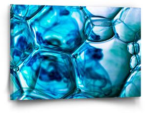Obraz SABLIO - Modré bubliny 60x40 cm