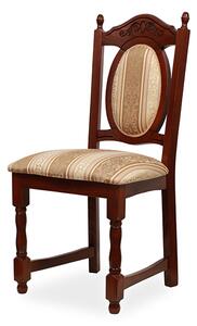 IBA Masivní židle ALICIA Varianta: Hnědá