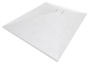 Gamma Erga Oldaf, SMC obdélníková sprchová vanička 100 x 80 cm, bílá matná, ERG-GMA-OL-80100
