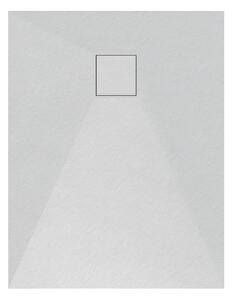Gamma Erga Oldaf, SMC obdélníková sprchová vanička 70 x 90 cm, bílá matná, ERG-GMA-OL-7090