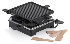 Kela Raclette/Grill Geneva, litý hliník, pro 4 osoby , černá, 21,5 x 21,5 x 12 cm