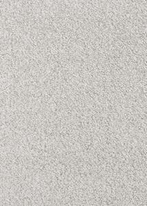 Breno Metrážový koberec BALANCE 136, šíře role 400 cm, Stříbrná