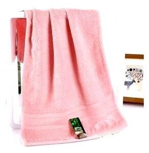 MJV Bambusový ručník 70 x 140 cm růžový