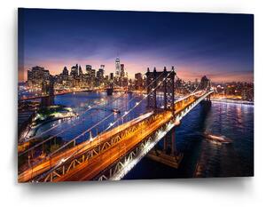 Sablio Obraz Most v New Yorku - 90x60 cm