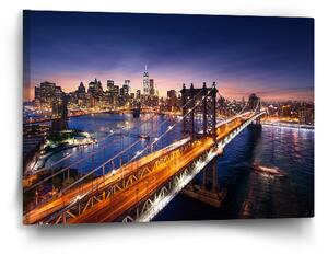 Sablio Obraz Most v New Yorku - 60x40 cm