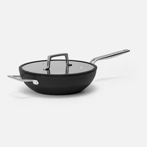 Fabini Wok pánev Meda 4.0, ø 28 cm - Nepřilnavá pánev s keramickým povrchem s poklicí, černá