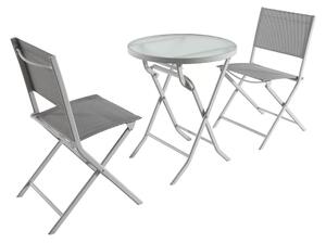 Sunfun Miren Set balkonového nábytku, 3 ks, rozměry stolu: 60 × 71,5 cm