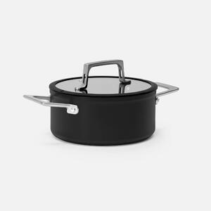 Fabini Hrnec Meda 4.0, ø 20 cm (2,4 l) - Nepřilnavý hrnec s keramickým povrchem s poklicí, černý