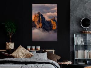 Obraz - Hory v oblacích 40x60