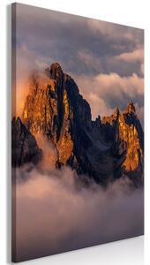 Obraz - Hory v oblacích 40x60