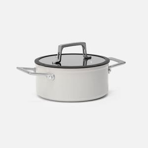 Fabini Hrnec Meda 4.0, ø 20 cm (2,4 l) - Nepřilnavý hrnec s keramickým povrchem s poklicí, šedý