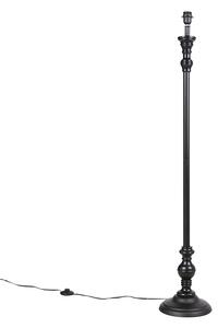 Klasická stojací lampa černá - Classico