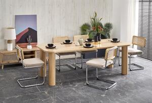 Rozkládací jídelní stůl- ELEFANTE RECTANGLE- Přírodní dub