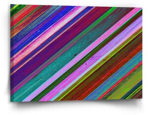 Sablio Obraz Nabarvené dřevo - 120x80 cm