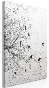 Obraz - Ptáci na stromě 60x90