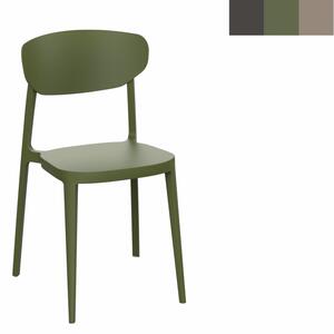 ROJAPLAST Zahradní židle - MARE, plastová Barva: béžová