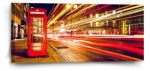 Sablio Obraz Noční Londýn - 110x50 cm