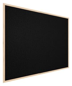 ALLboards NATURAL TKBLACK64D černá korková nástěnka 60 x 40 cm