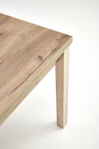 Rozkládací jídelní stůl- GRACJAN- Řemeslný dub