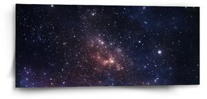 Sablio Obraz Noční obloha - 110x50 cm