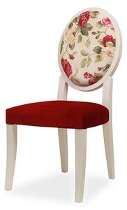 IBA Masivní židle MEDAILON (s područkami / bez područek) Varianta: Hnědá, Područky: S područkami