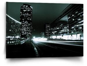 Sablio Obraz Noční ulice - 60x40 cm