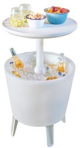 Chladicí stolek Keter Illuminated Cool Bar bílá plast 30L 231366