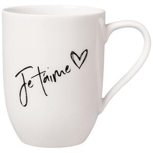 Villeroy&Boch Statement hrnek mit Henkel Je t'aime 115 x 80 x 104 mm, 290 ml